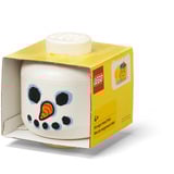 Room Copenhagen LEGO opbevaringshoved "Snowman", mini, Opbevaringsboks Hvid