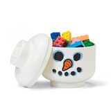 Room Copenhagen LEGO opbevaringshoved "Snowman", mini, Opbevaringsboks Hvid