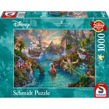 Schmidt Spiele Thomas Kinkade: Painter of Light - Disney, Peter Pan, Puslespil 