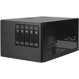 SilverStone Towerkabinet Sort