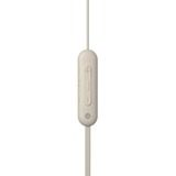 Sony WI-C100 Headset Trådløs I ørerne Opkald/musik Bluetooth Beige, Hovedtelefoner Beige, Trådløs, Opkald/musik, 20 - 20000 Hz, 20 g, Headset, Beige