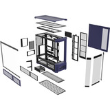 Thermaltake View 600 TG Future Dusk, Store towerkabinet Violet/Sort