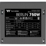 Thermaltake W0750RE, PC strømforsyning Sort
