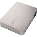 Toshiba Canvio Flex 4TB, Harddisk Lyse sølv
