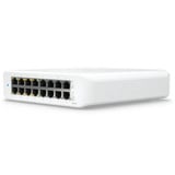 Ubiquiti UniFi Switch Lite 16 PoE L2 Gigabit Ethernet (10/100/1000) Strøm over Ethernet (PoE) Hvid Hvid, L2, Gigabit Ethernet (10/100/1000), Strøm over Ethernet (PoE), Kan monteres på væggen