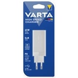 VARTA High Speed Charger, Oplader Hvid