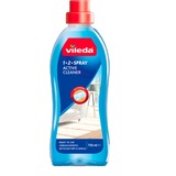 Vileda Wischmop Turbo 2in1 Mikrofiber Komplet Sæt, Gulvvasker Sort/Rød