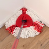 Vileda Wischmop Turbo 2in1 Mikrofiber Komplet Sæt, Gulvvasker Sort/Rød