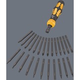 Wera Kraftform Kompakt 900 Imperial Set 1, med slagmejsel, Bit sæt Sort/Gul