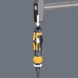 Wera Kraftform Kompakt 900 Imperial Set 1, med slagmejsel, Bit sæt Sort/Gul