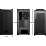 be quiet! BGW60, Towerkabinet Sort