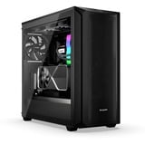 be quiet! Shadow Base 800 Black Midi Tower Sort, Towerkabinet Sort, Midi Tower, PC, Sort, ATX, EATX, micro ATX, Mini-ITX, Acrylonitrilbutadienstyren, Stål, Hærdet glas, 18 cm