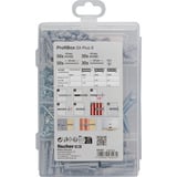 fischer Profi-Box Spreizdübel SX Plus + Skrue, Dyvel Lys grå