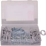 fischer Profi-Box Spreizdübel SX Plus + Skrue, Dyvel Lys grå