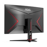 AOC Gaming Skærm Sort/Rød