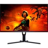 AOC U32G3X/BK, Gaming Skærm Sort/Rød
