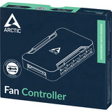 ARCTIC Blæsercontroller, 10-port blæserstyring, Fan kontrol Sort