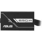 ASUS PRIME-650B-BLACK, PC strømforsyning Sort