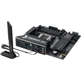 ASUS TUF GAMING B850M-PLUS WIFI7 AMD B850 Sokkel AM5 micro ATX, Bundkort AMD, Sokkel AM5, AMD Ryzen 7000 Series, AMD Ryzen 8000 Series, AMD Ryzen 9000 Series, Sokkel AM5, DDR5-SDRAM, 256 GB