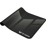 ASUS TUF P1 Gaming Gaming musemåtte Sort, Grå, Gaming Mus pad Sort/Hvid, Sort, Grå, Billede, Stof, Gummi, Skridsikker bund, Gaming musemåtte