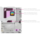 Alphacool Apex Monoblock X870 AORUS ELITE WIFI7 ICE, Køleplade Hvid