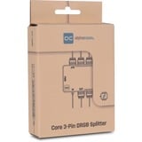 Alphacool Core 11x 3-Pin DRGB Splitter, Fan kontrol Sort