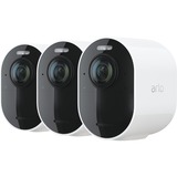 Arlo Ultra 2 Spotlight IP-sikkerhedskamera Udendørs 3840 x 2160 pixel Væg Hvid/Sort, IP-sikkerhedskamera, Udendørs, Trådløs, Amazon Alexa & Google Assistant, FCC, CE, IC, EuP1275, WERCS, Væg