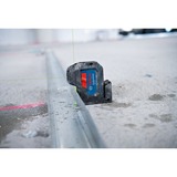 Bosch GPL 3 G Professional Punktniveau 30 m 500-540 nm (< 10mW), Punkt laser Blå/Sort, 30 m, 0,35 mm/m, 4°, 4 sek./side, Horisontal/vertikal, Grøn