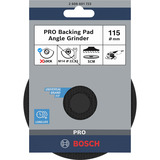 Bosch PRO støtteplade, X-LOCK SCM støtteplade med midterstift, Ø 115mm, Slibning pad 