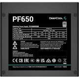 DeepCool PF650 650W, PC strømforsyning Sort