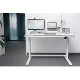 Digitus DA-90406 skrivebord Hvid, Kina, 72 cm, 121 cm, 1200 mm, 600 mm, 1210 mm