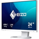 EIZO FlexScan EV2490-WT computerskærm 60,5 cm (23.8") 1920 x 1080 pixel Fuld HD LCD Hvid, LED-skærm Hvid, 60,5 cm (23.8"), 1920 x 1080 pixel, Fuld HD, LCD, 5 ms, Hvid