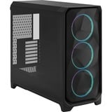 Fractal Design Meshify 3 XL RGB Lys Toning, Store towerkabinet Sort