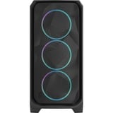 Fractal Design Meshify 3 XL RGB Lys Toning, Store towerkabinet Sort