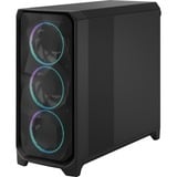 Fractal Design Meshify 3 XL RGB Lys Toning, Store towerkabinet Sort