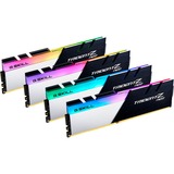 G.Skill Trident Z F4-3200C16Q-64GTZN hukommelsesmodul 64 GB 4 x 16 GB DDR4 3200 Mhz Sort/Hvid, 64 GB, 4 x 16 GB, DDR4, 3200 Mhz