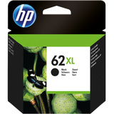 HP Original 62XL-blækpatron med høj kapacitet, sort sort, Høj, Sort, Pigmentbaseret blæk, 600 ml, 1 stk, 600 Sider