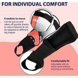 HUDORA Skinnebeskyttere med ankelbeskyttelse, Protektor Rød