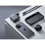 Intenso Strømforsyning GaN + kabel, Oplader Sort