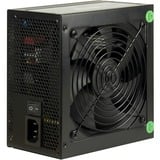 Inter-Tech 88882242, PC strømforsyning Sort