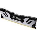 Kingston FURY FURY 48 GB 6000 MT/s DDR5 CL32 DIMM Renegade Silver XMP, Hukommelse Sølv/Sort, 48 GB, 1 x 48 GB, DDR5, 288-pin DIMM