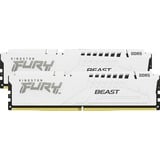 Kingston FURY FURY Beast 32GB 5600MT/s DDR5 CL36 DIMM (sæt med 2) White EXPO, Hukommelse Hvid, 32 GB, 2 x 16 GB, DDR5, 288-pin DIMM