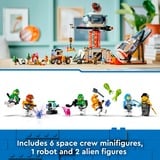 LEGO City Rumbase og raketaffyringsrampe, Bygge legetøj Byggesæt, 8 År, Plast, 1422 stk, 2,31 kg