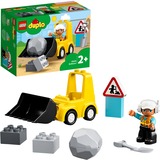 LEGO DUPLO Bulldozer, Bygge legetøj Byggesæt, 2 År, 10 stk, 223 g