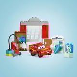 LEGO DUPLO Lynet McQueens besøg i Docs værksted, Bygge legetøj Byggesæt, 2 År, Plast, 35 stk, 552 g