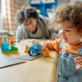 LEGO DUPLO Town Blåt politimotorcykel, Bygge legetøj 