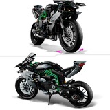 LEGO Kawasaki Ninja H2R-motorcykel, Bygge legetøj Byggesæt, 10 År, Plast, 643 stk, 873 g