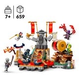 LEGO NINJAGO Turnerings-kamparena, Bygge legetøj Byggesæt, 7 År, Plast, 659 stk, 860 g