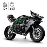 LEGO Technic Kawasaki Ninja H2R-motorcykel, Bygge legetøj Byggesæt, 10 År, Plast, 643 stk, 873 g