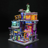 Lumibricks Cyberpunk Neoncity Gamestack, Bygge legetøj 